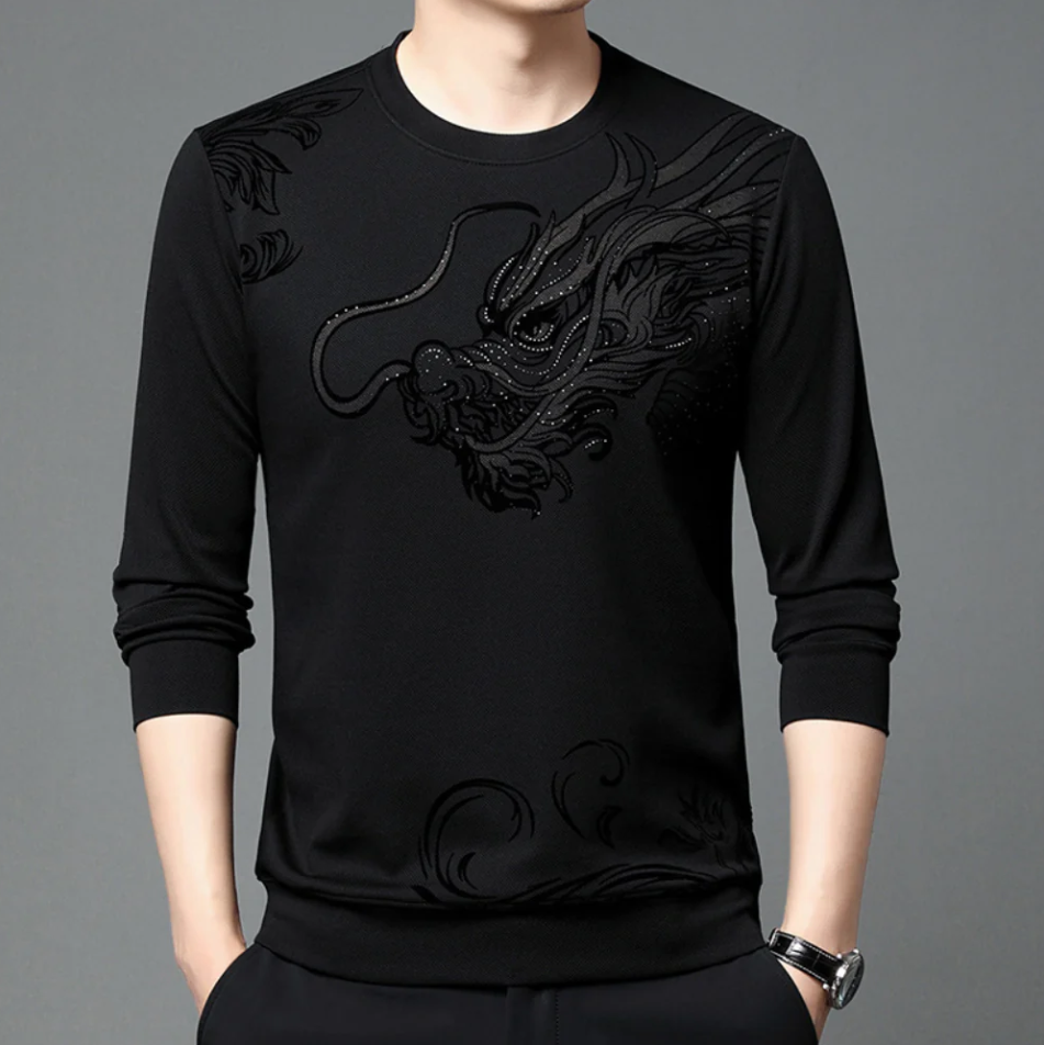 Comfortable Men's Crew Neck Sweatshirt