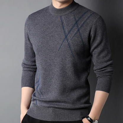 Stylish Men's Crew Neck Pullover