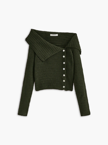 Women's Asymmetrical Knit Top