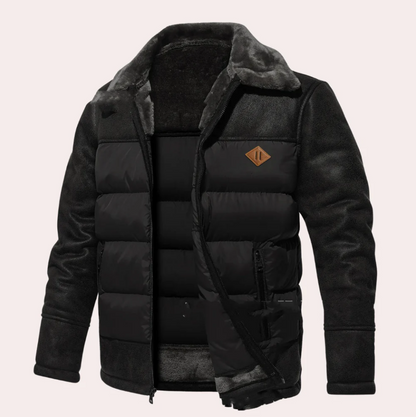 Cozy Men's Winter Jacket Warm Insulated