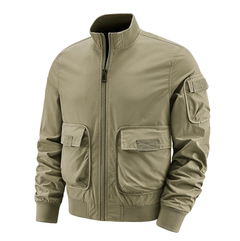 Men's Bomber Jacket Urban Style Cargo