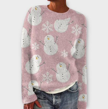 Women's Knitted Sweater Winter Warm Modern