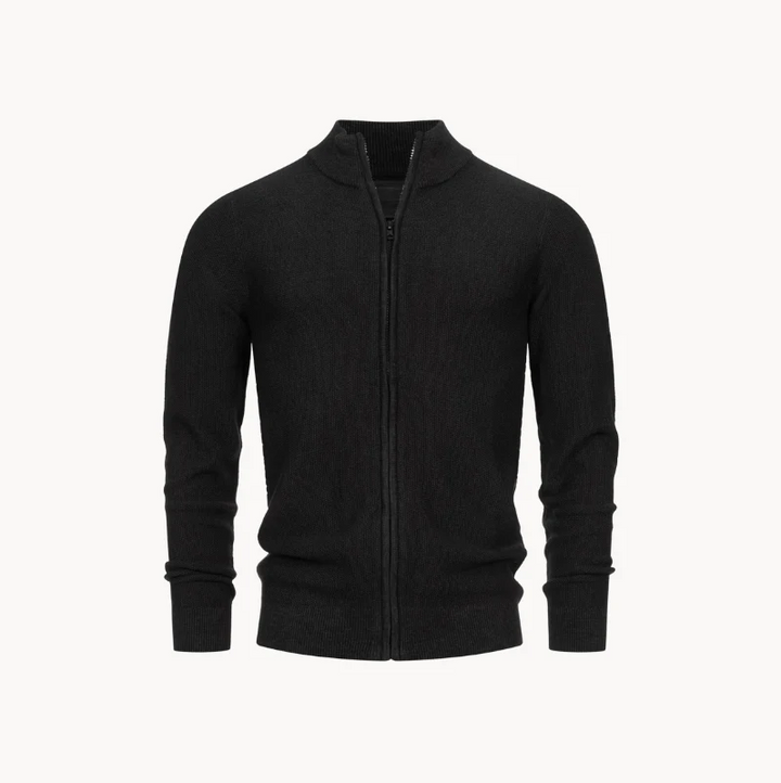 Moderner Herren Pullover Reißverschluss Bequem