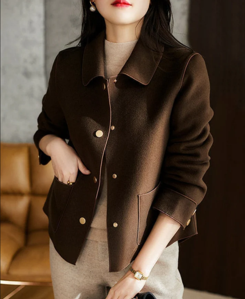 Elegant Women's Wool Jacket