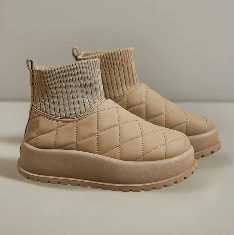 Warm Padded Women's Snow Boots