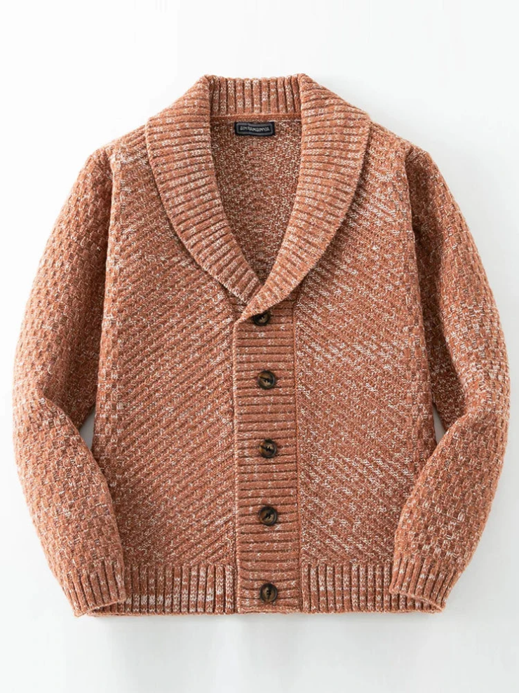 Men's Knitted Jumper Retro Chic Detail