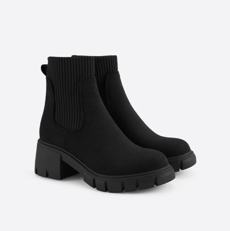 High Ankle Boots Chunky Boots