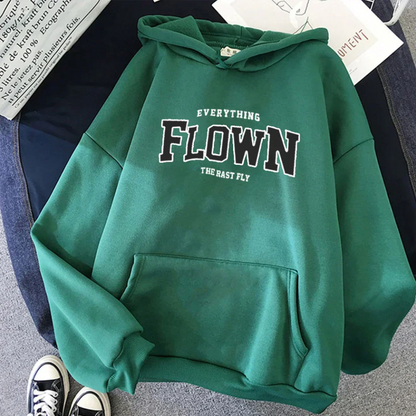 Modischer Damen Kapuzenpullover Trendig Bedruckt