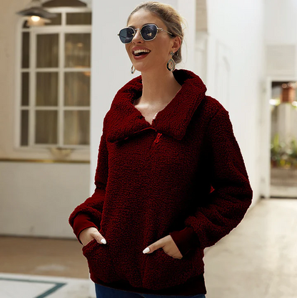Women's Soft Warm Casual Knit Sweater