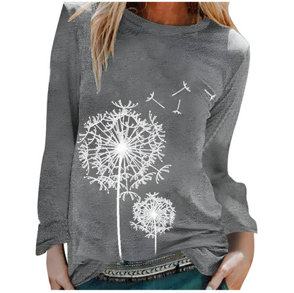 Elegant Tunic Blouse Long Sleeve Women's