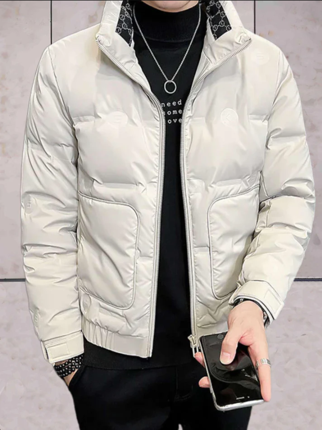 Women's Padded High-Collar Winter Jacket