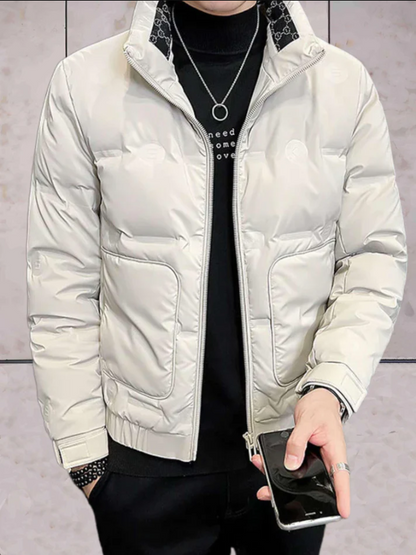 Women's Padded High-Collar Winter Jacket
