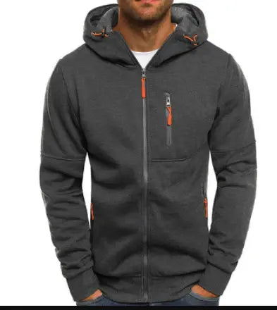 Men's Warm Zipper Winter Hoodie