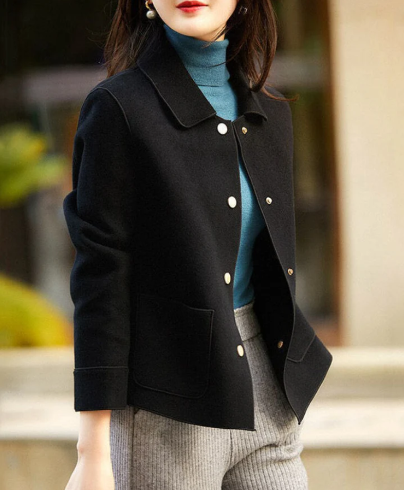 Elegant Women's Wool Jacket