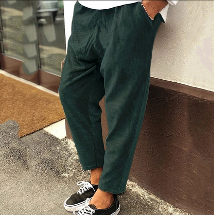 Herren Cordhose Modern Slim Fit