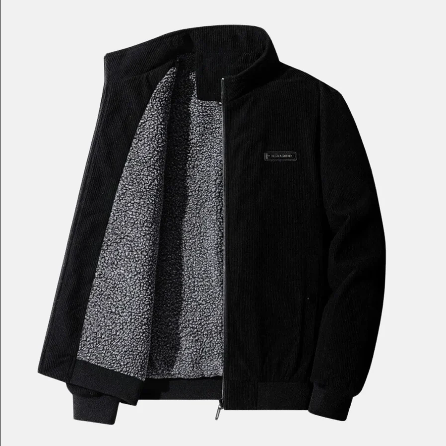Men's Corduroy Jacket Retro Casual Style