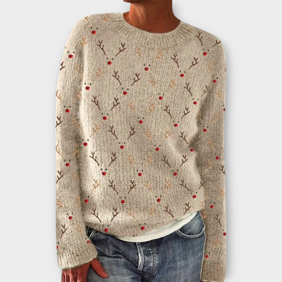 Women's Knitted Sweater Winter Warm Modern
