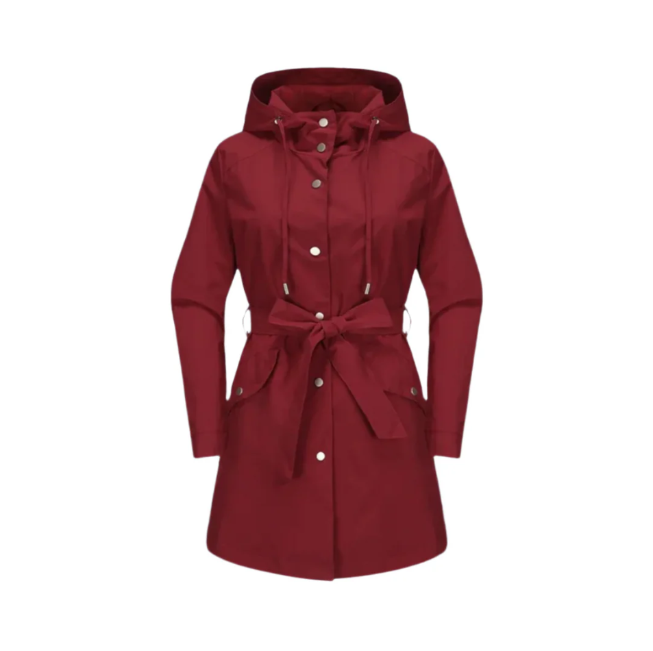 Eleganter Damen-Trenchcoat Wasserdicht Klassisch