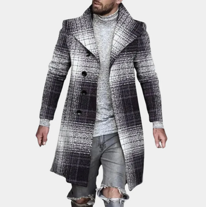 Stylisher Herrenmantel Mittellang Modisch
