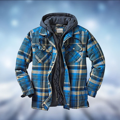 Men's Hooded Jacket Sporty Warm