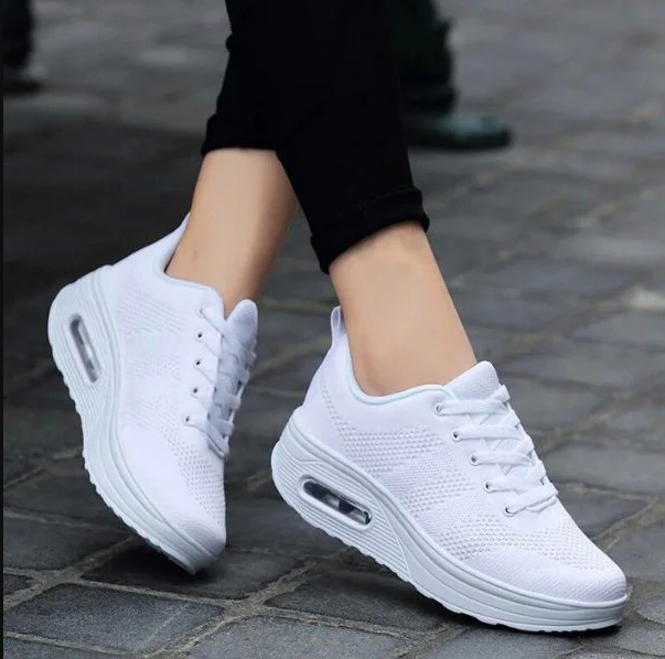 Damen Sneaker Komfortabel Fußgewölbe Unterstützung