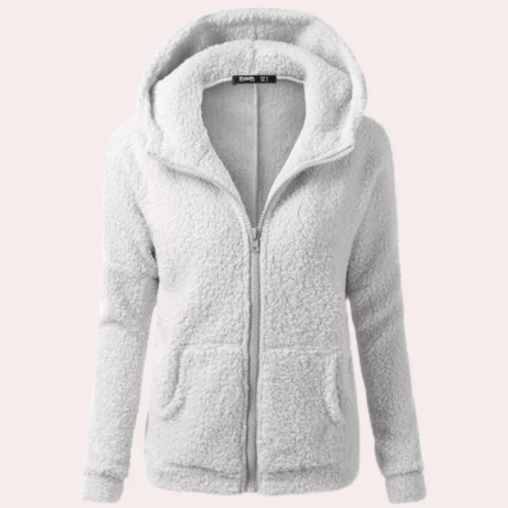 Women's Winter Coat Long Hood Buttons