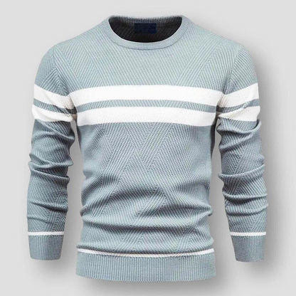 Men's Soft Striped Knitted Sweater