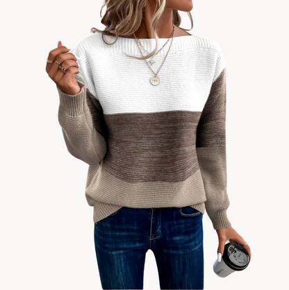 Retro-Pullover Damen Komfort Style