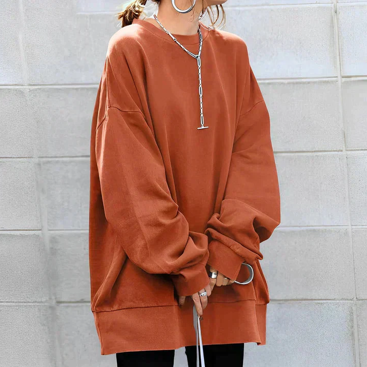 Women's Plus Size Long Sleeve Sweaters