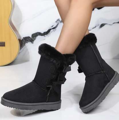 Remy Snow Boots for Women Rose Warm Fur Lining