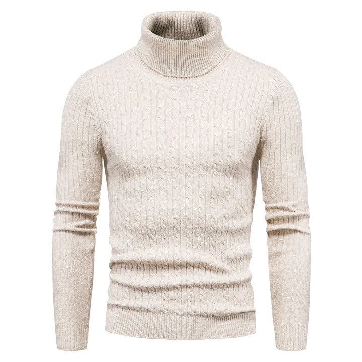 Men's Turtleneck Coffee Brown