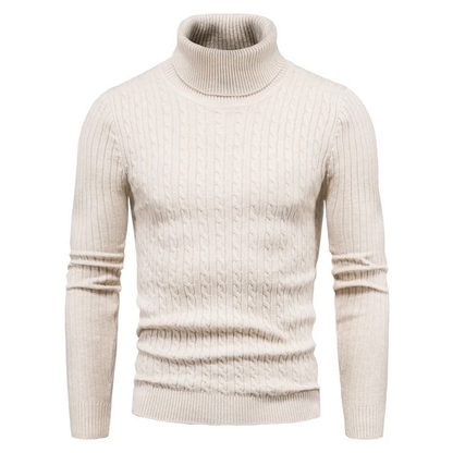 Men's Turtleneck Coffee Brown