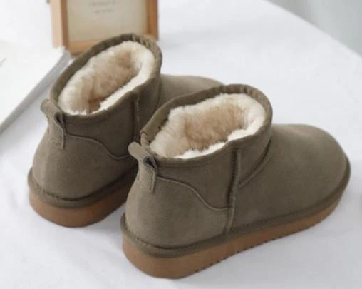 Mickey Mouse Ankle Boots Soft Fur