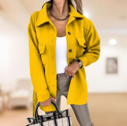 Women's Trench Coat Winter Warm Elegant