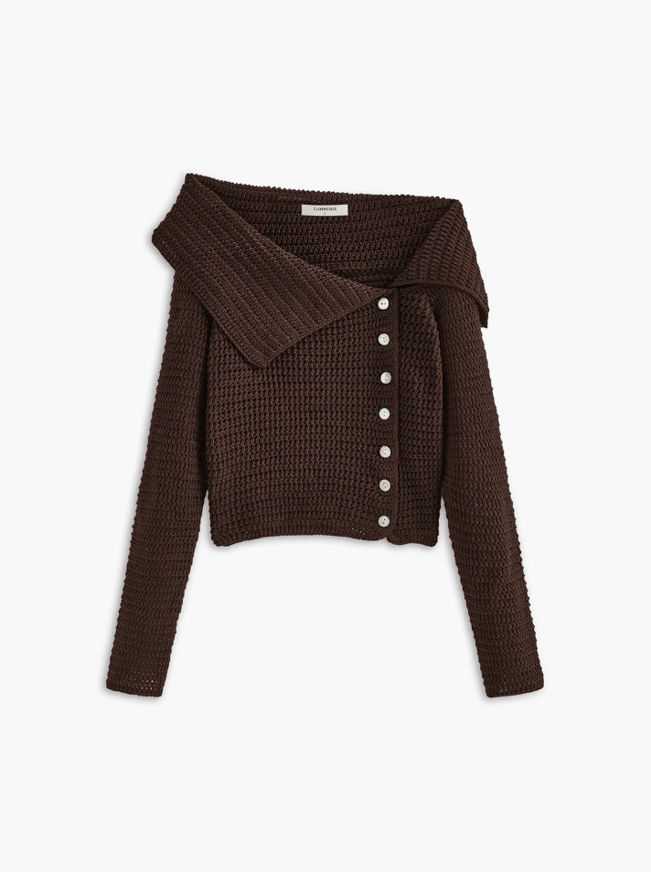 Women's Asymmetrical Knit Top