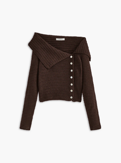 Women's Asymmetrical Knit Top