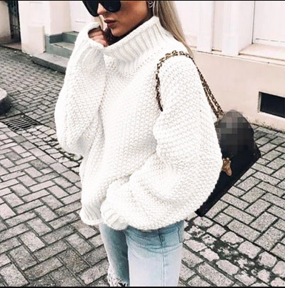 Chunky Wool Sweaters Women Oversized