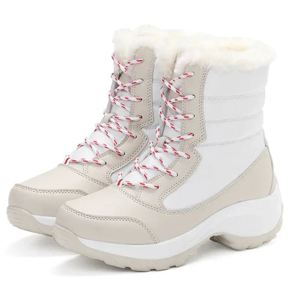 Women's Winter Warm Fleece Ankle Boots