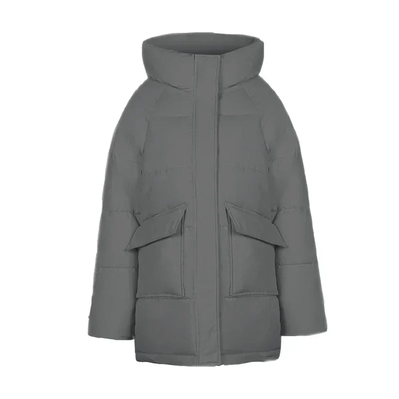 Elegant Women's Parka Jacket