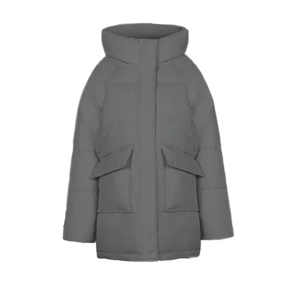 Elegant Women's Parka Jacket