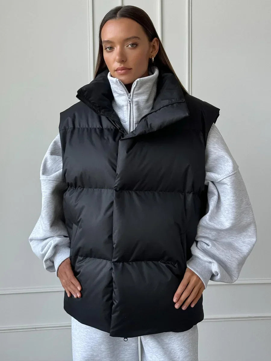 Women's Down Vest Lightweight Insulated Waterproof