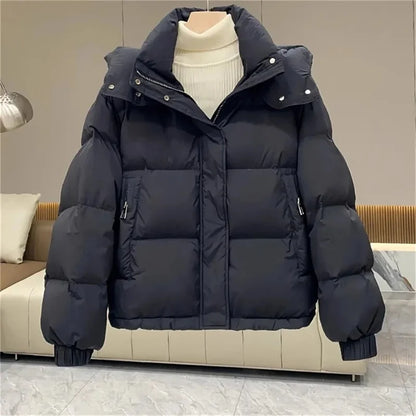Lena Women's Quilted Jacket Casual Cotton