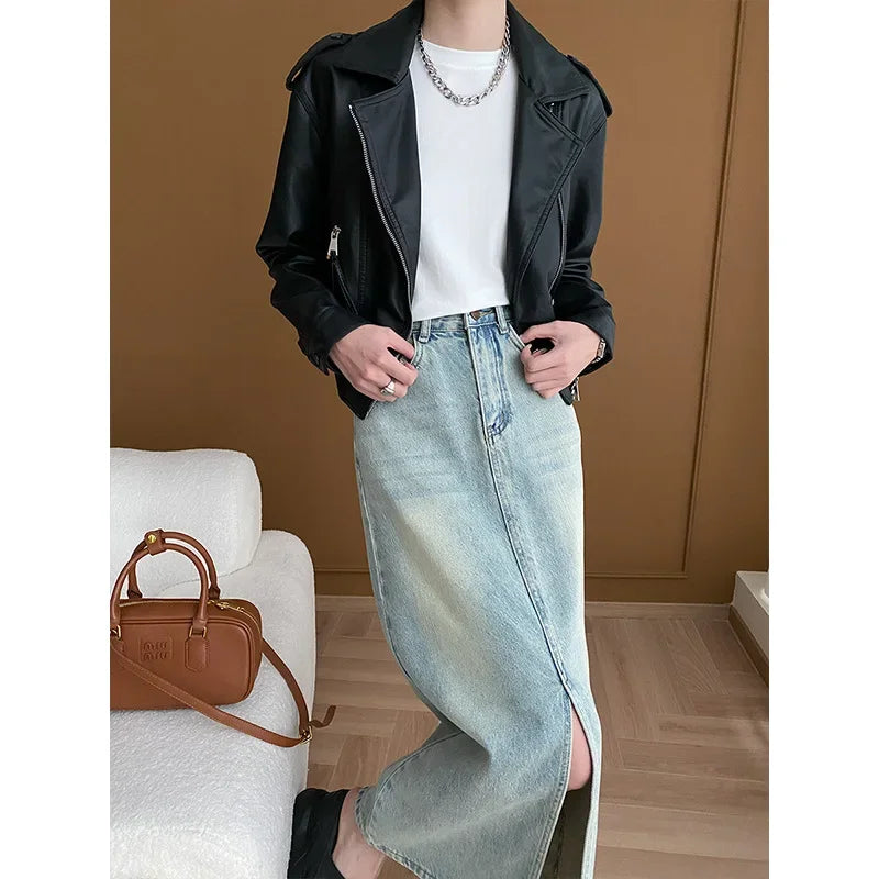 Stylish Women's Jacket Heartbeats Design