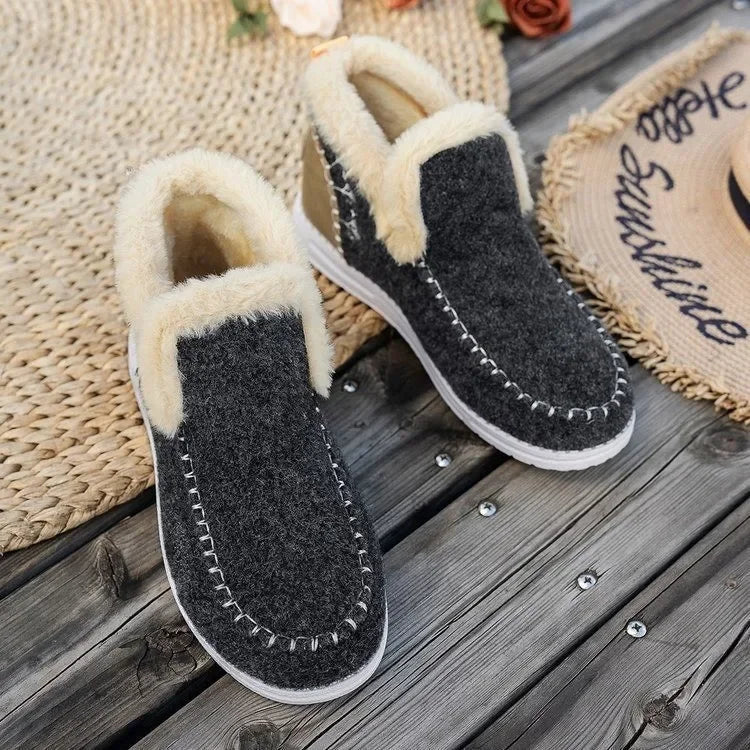 Women's Boots Felt Soft Lining