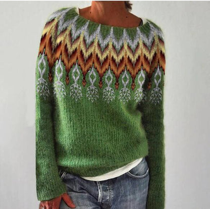 Retro Sweatshirt Stylish Comfortable Women