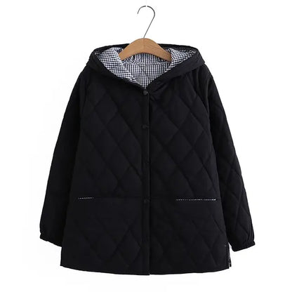 Women's Plus Size Cotton Warm Winter Jacket