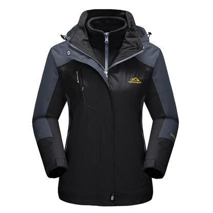 Warmes Skijacke Fleece gefüttert 3in1
