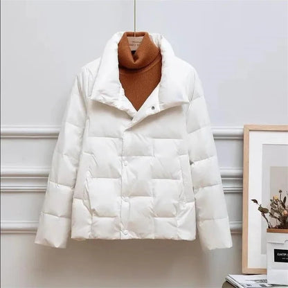 Lightweight Down Jacket Stand-Up Collar Women