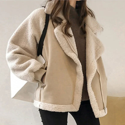 Warm Women's Fur Jacket Winter