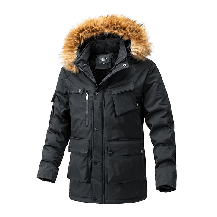 Men's Winter Coat Thick Warm Modern